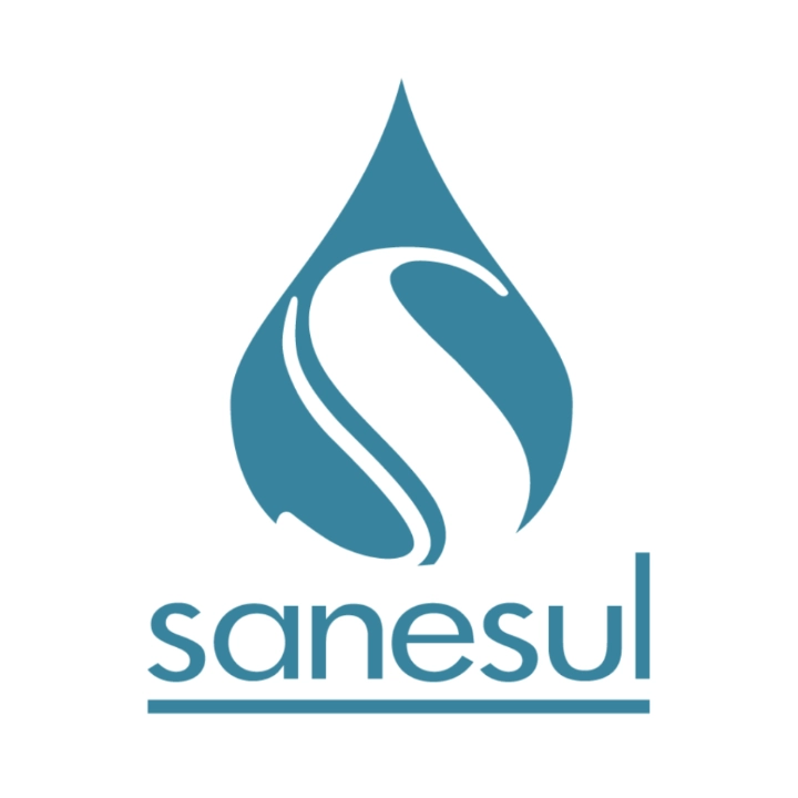 Logo da Sanesul para ilustrar tutorial de emissão de 2ª via