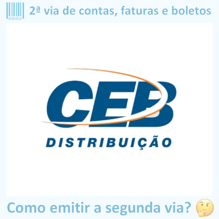 Logo da empresa CEB em versão adaptada