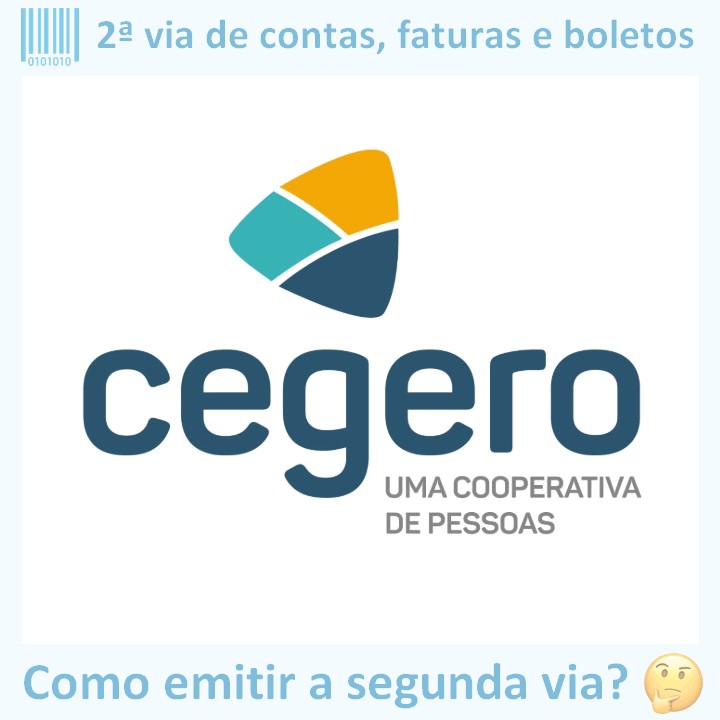 Logo da empresa CEGERO em versão adaptada