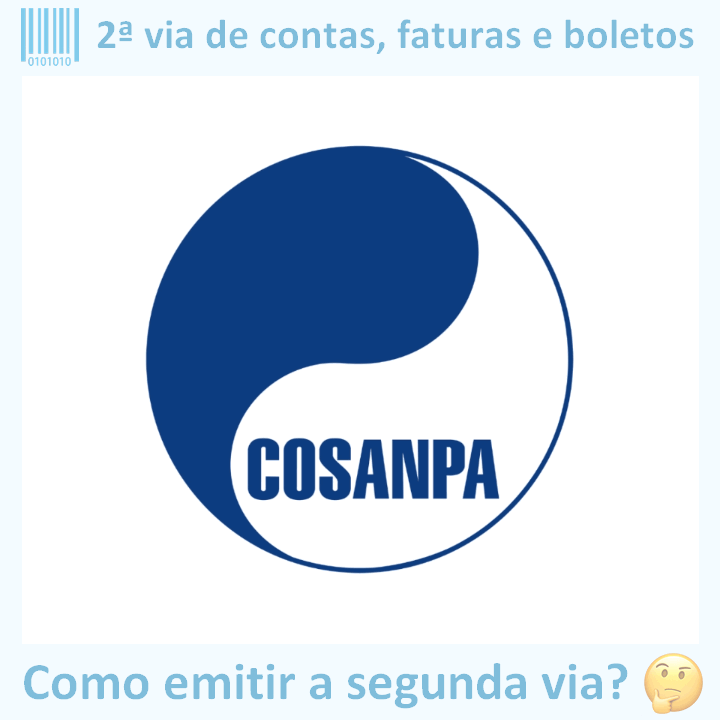 Logo da empresa COSANPA em versão adaptada