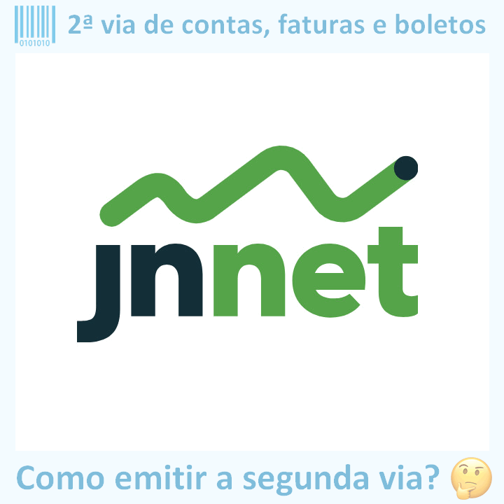 Logo da empresa JNNET em versão adaptada