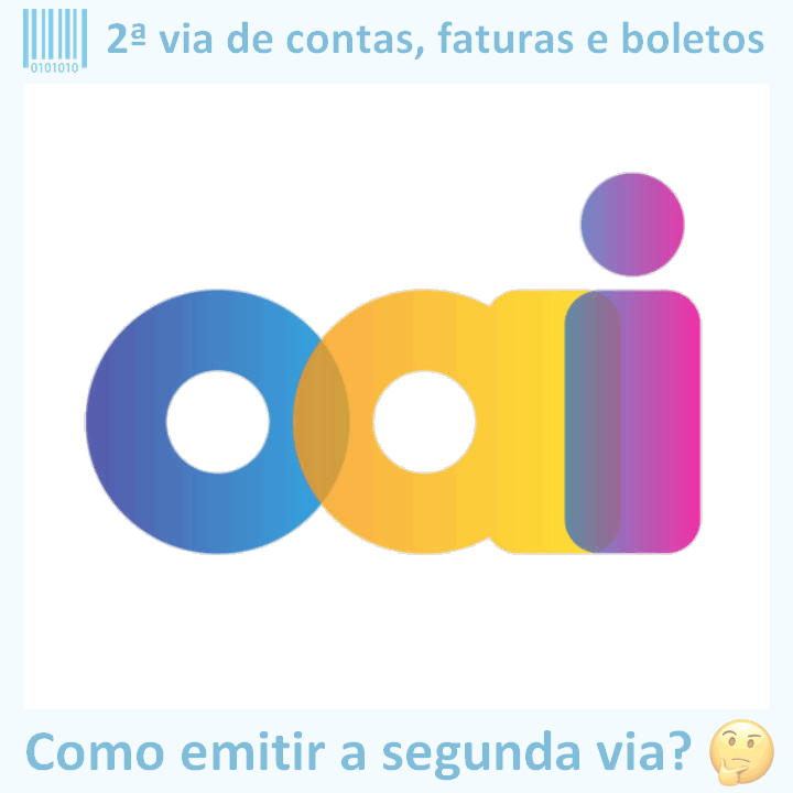 Logo da empresa OAI em versão adaptada