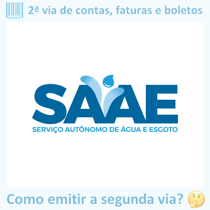 Logo da empresa SAAE BACABAL em versão adaptada