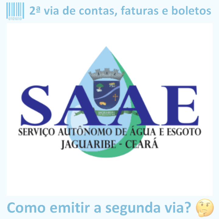 Logo da empresa SAAE JAGUARIBE em versão adaptada