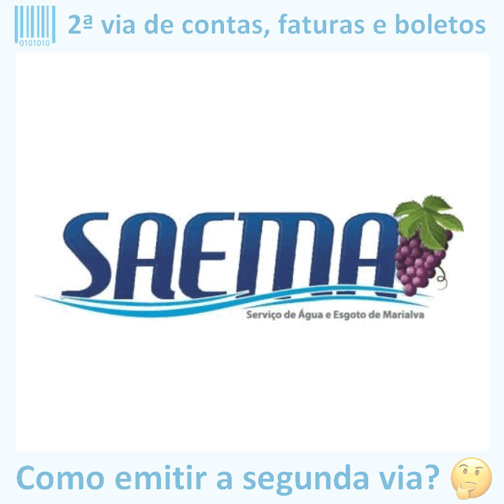 Logo da empresa SAEMA MARIALVA em versão adaptada