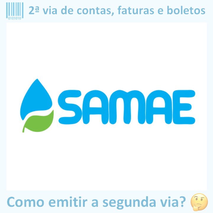 Logo da empresa SAMAE ANDIRÁ em versão adaptada
