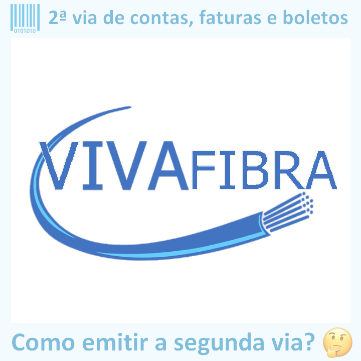 Logo da empresa VIVA FIBRA (RJ) em versão adaptada
