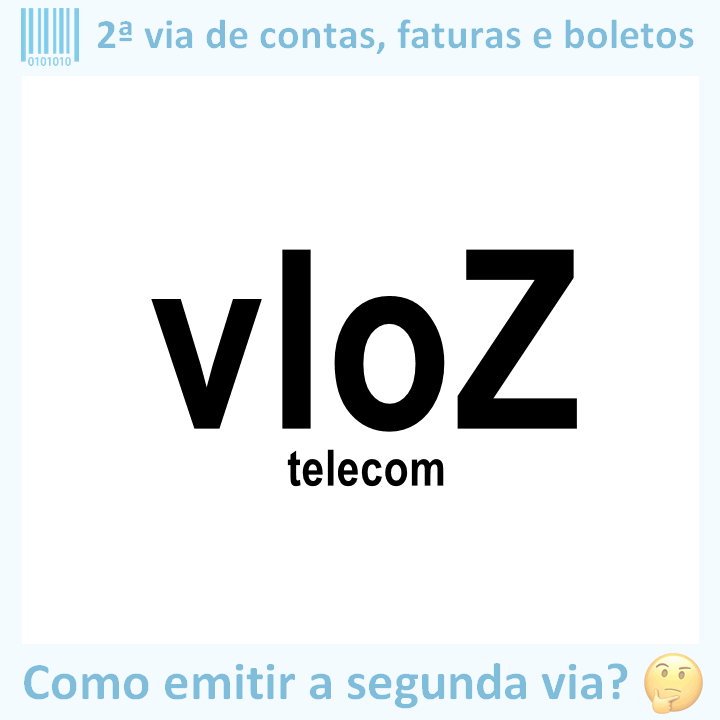 Logo da empresa VLOZ TELECOM em versão adaptada